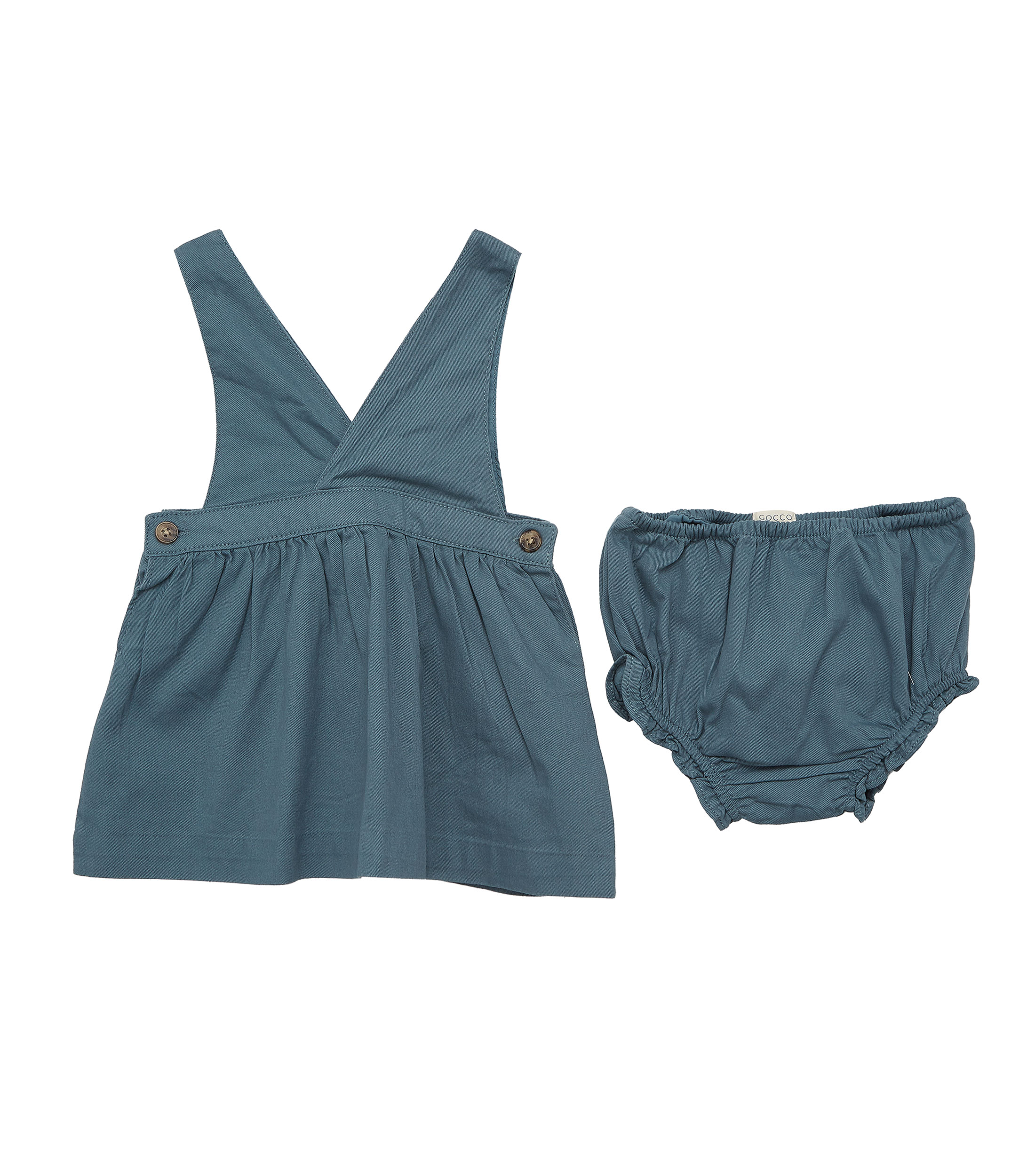Gocco - Set Maglia A Righe Autunno/Inverno Per Bimba - Pullover E Pantaloncino - 2